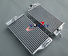 Honda CR 125 R CR125R 2-Stroke Alloy Radiator & Black Hose (2002-2003)