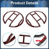 Ford Bronco Front Left & Right Headlight Trim Bezels (2021-2024)
