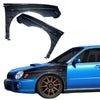 Subaru Impreza WRX Saloon 2002-2003 Real Carbon Side Vented Fenders Wings