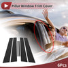 Toyota Crown Carbon Fiber Door Pillar Window Trim