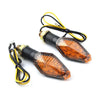 Harley Motorcycle Mini Amber Turn Signal Lights 12V LED (2014-2023)