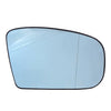 Benz S CL Class W220 W215 Right Blue Heated Side Mirror Glass with Plate