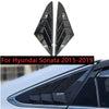 Hyundai Sonata Carbon Fiber Window Louver Trim Cover (2015–2019)