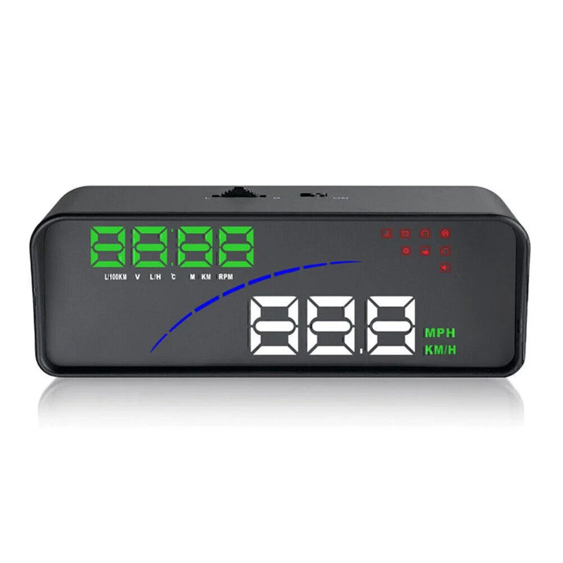 P9 3.6" Car HUD HD Head Up Display OBDII OBD2 Smart Digital Meter