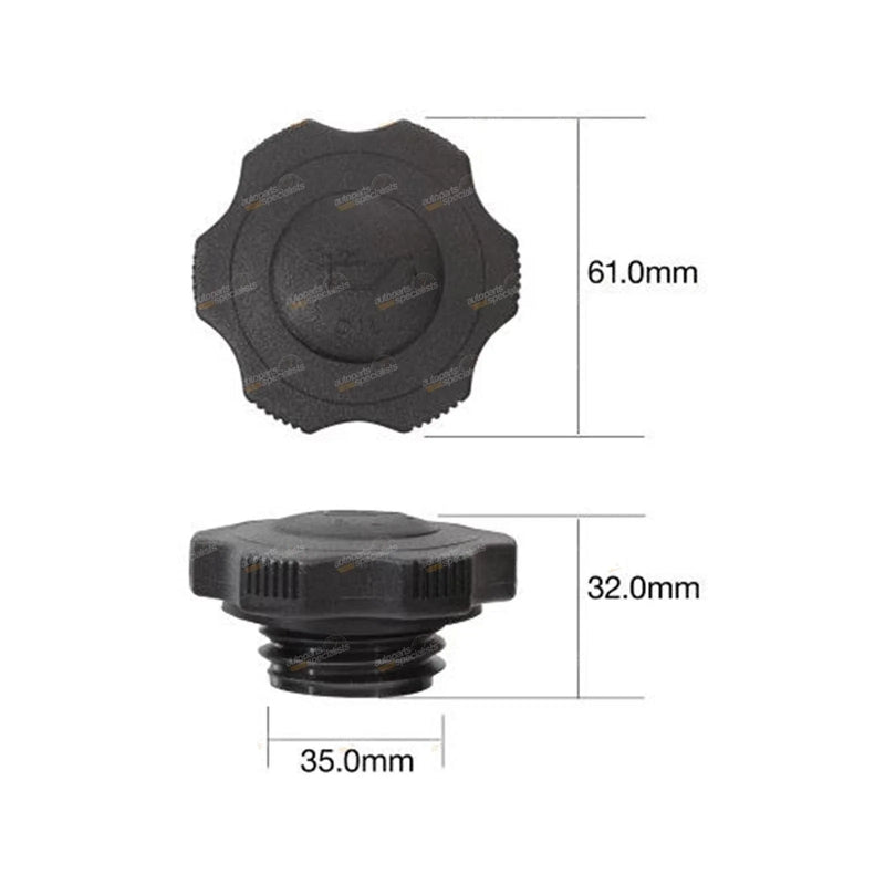 Mazda 2 DE Engine Oil Filler Cap 1.5L (2007-2014)