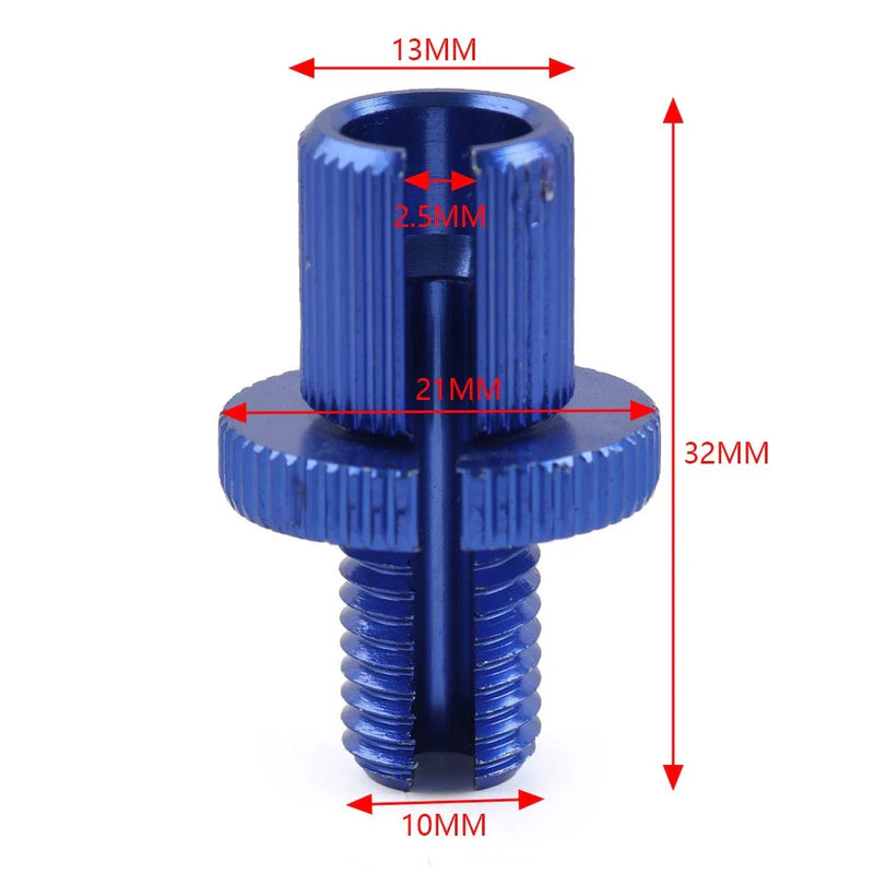 ATV Pit Dirt Bike M10 x 1.25 Clutch Brake Throttle Cable Adjuster Screw (N/A)