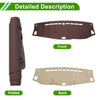 Mazda BT50 2007-2023 - Brown Dashboard Cover Mat