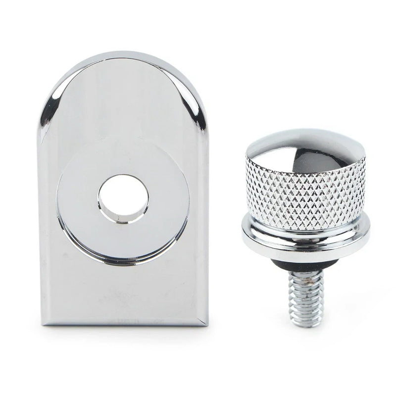Harley Touring Rear Fender Seat Bolt Cover Chrome (1996-2023)