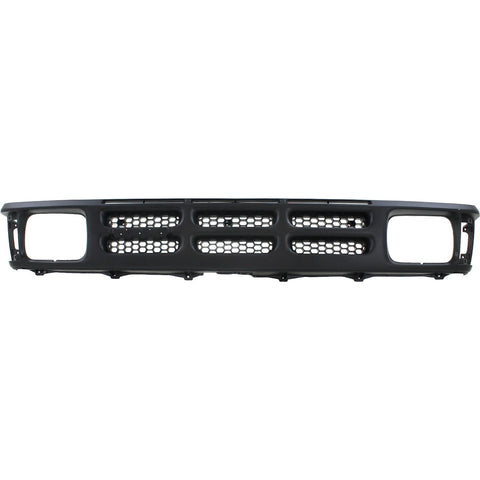 Grille For 90-93 Mazda B2600 B2200 Black Plastic