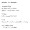 Honda VFR400 VFR400R Carburetor Repair Kit (1986-1994)