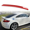Audi TT 8S Coupe Red Boot Lip Spoiler (2014-2023)