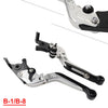 BMW F800GS / Adventure, F800R Silver Extendable Brake Clutch Levers (08-18)