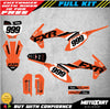 KTM 50 Custom Decal Kit HOSTILE Style Stickers (2016-2020)