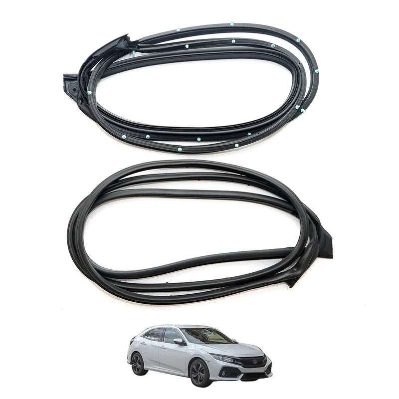 Honda Civic 4DR 2017-2021 Front Door Weatherstrip Rubber Set