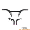Harley Softail FXST Black Front & Rear Crash Bar w/Frame Sliders