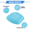 Suzuki 2 Button Silicone Blue Remote Key Fob Case Cover