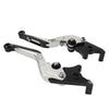 BMW S1000XR Silver CNC Folding Extendable Brake Clutch Levers (2015-2021)