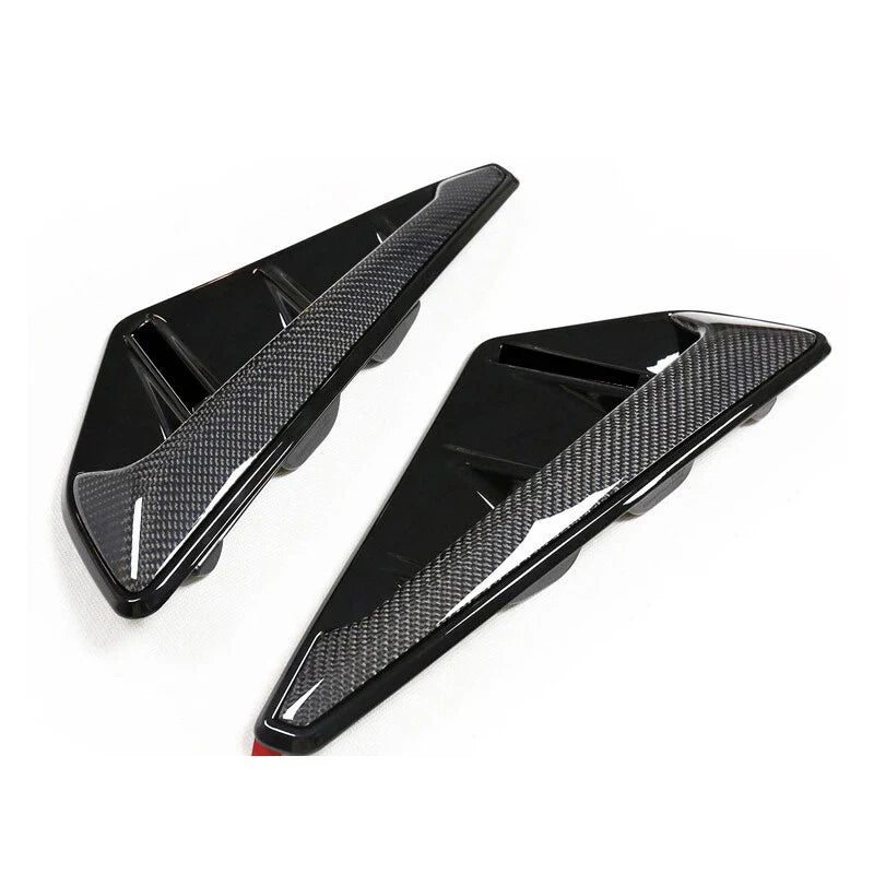 BMW X5M 2020 Dry Carbon Fiber Side Fender Air Vent Trim Parts Fit
