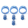 Honda Civic 2022+ CRV 2023-2024 Blue 7x Switch Knob Ring Cover Trim