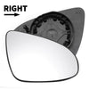 Peugeot 108 Right Side White Mirror Glass w/ Back Non-heated (2014-2023)