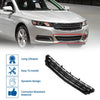 Chevrolet Impala (2014-2020) Black Front Lower Bumper Grille