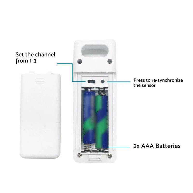 Home Wireless Weather Station Digital Thermometer & Humidity Monitor