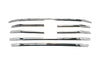 Honda Ridgeline Chrome Front Center Grille Molding Cover Trim (2021-2023)