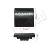 Mercedes W203 Front Bumper Tow Hook Eye Cover Cap (2001–2007)