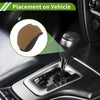 Toyota RAV4 Black Faux Leather 1 Pc Gear Shift Knob Cover (2019–2024)