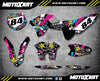 KTM SXF (2007-2010) Decals Stickers Custom Graphic Kit RUSH STYLE