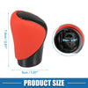 Lexus - Red Faux Leather Black Gear Shift Knob Cover