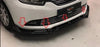 Renault Symbol (2013-2019) 3 Pcs Front Bumper Lip Splitter