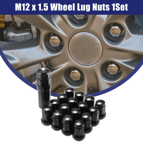 Honda, Chevy, Nissan M12x1.5 Car Wheel Hub Lug Nuts 2 x