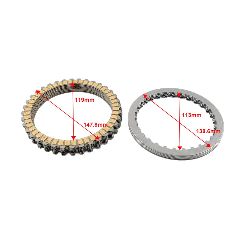 Harley Sportster XL 883 1200 14X Friction & Clutch Plates