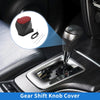 Toyota CH-R (2017-2021) Black Red Faux Leather Car Gear Shift Knob Cover