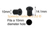 Motorcycle Windscreen Bolt Kit with Rubber Wellnuts