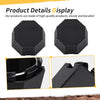 Polaris Sportsman 570 2 x Matte Black Hub Caps Cover (2015–2025)