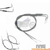 Harley Sportster XL883 XL1200 Black Throttle Cable (1996-2015)