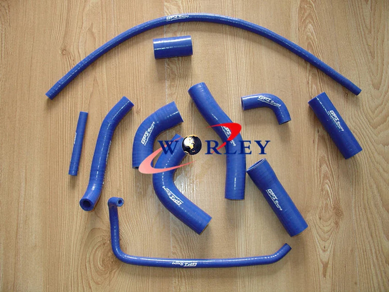 Yamaha YZF R6 Blue Silicone Radiator Hose Kit (2006-2007)