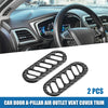 Chevy Corvette C5 Car Door A-Pillar Air Outlet Vent Covers (1997-2004)