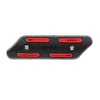 Motor Exhaust Muffler Heat Shield Cover (Red)