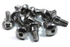 Suzuki M6 Schrauben 10x Edelstahl Kotflügel 6mm Schulter Stufe