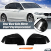 BMW 328i 125i 330i 320i 220i Rearview Mirror Cover Cap Gloss Black