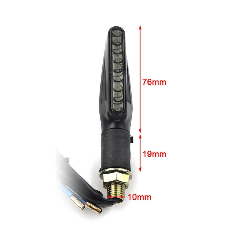 Honda, Harley, Yamaha Universal 12V LED Turn Signal Amber Lights