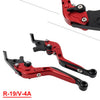 Yamaha YZF R1 (2009-2014) Red CNC Extendable Brake Clutch Levers