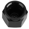 8AN Flare Cap Fitting Female Aluminum Alloy Black Anodized Universal