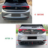 VW ID.3 Gloss Black Rear Bumper Diffuser Lip with Lights (2019-2022)