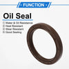 MakeModel Oil Seal 48x62x7mm Rotary Shaft Seal FKM Brown 2 x
