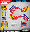 Honda CR 85 ACTIVE Style Stickers Custom Graphics Full Kit (2002-2014)