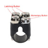 Harley Bobber 1" Handlebar Horn Turn Signal Light Control Switch